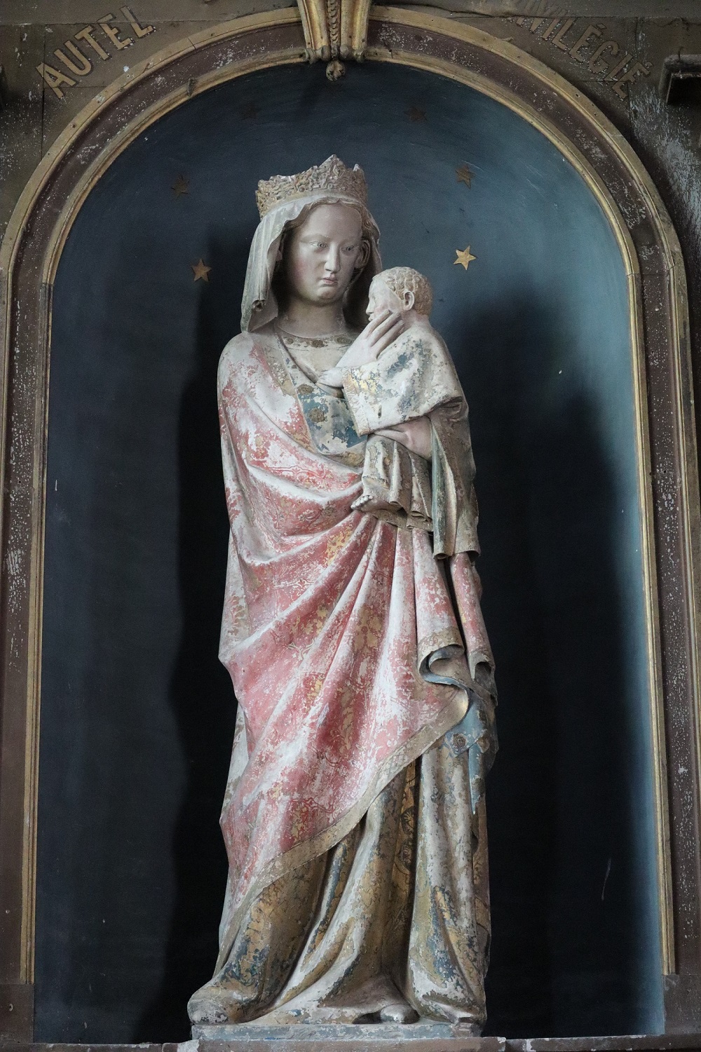 Wirth V47. Vierge de l'église de Bayel (GO69)