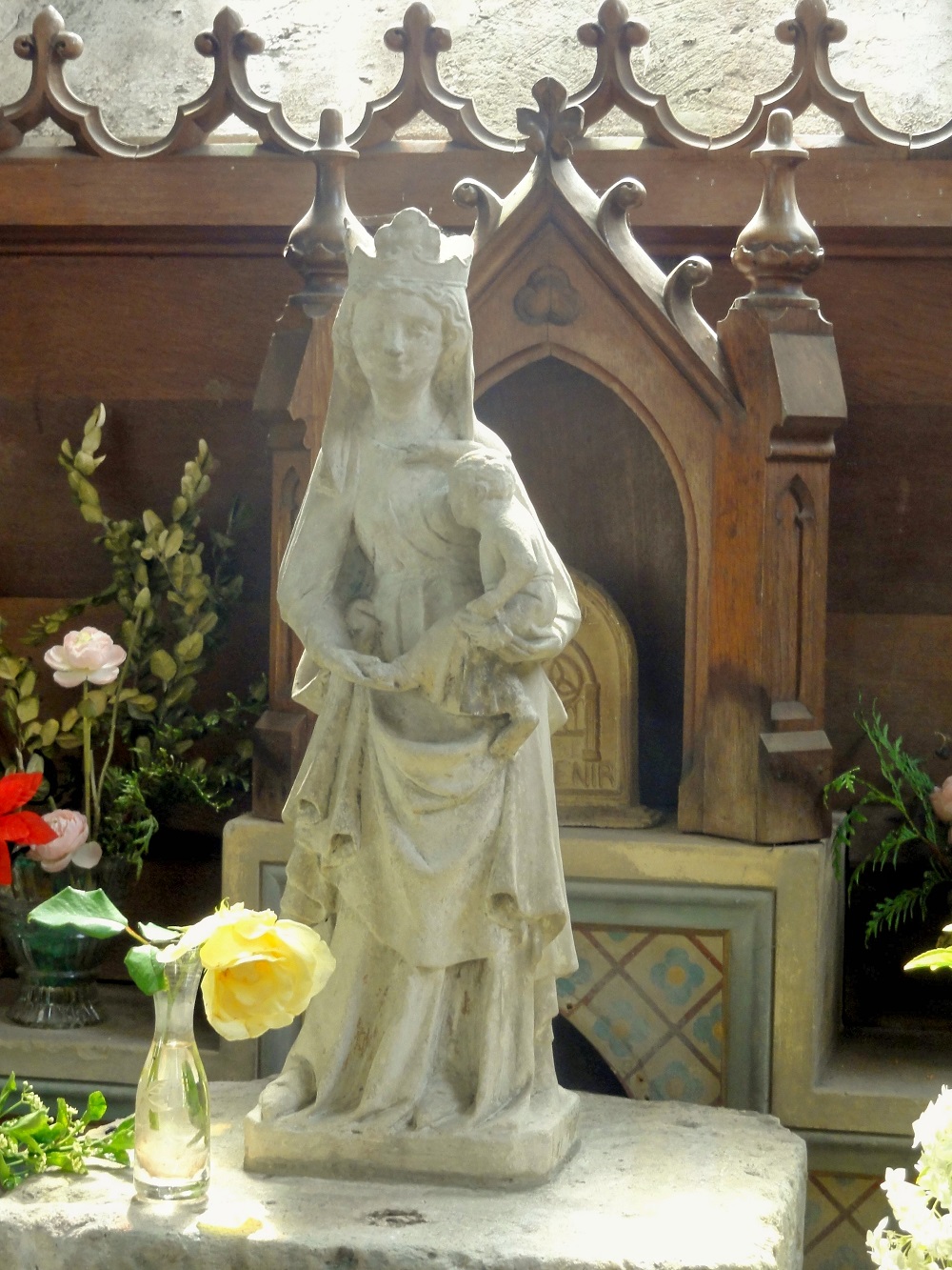 Wirth V55. Vierge de l'église de Villers-Saint-Frambourg (Poschadel)